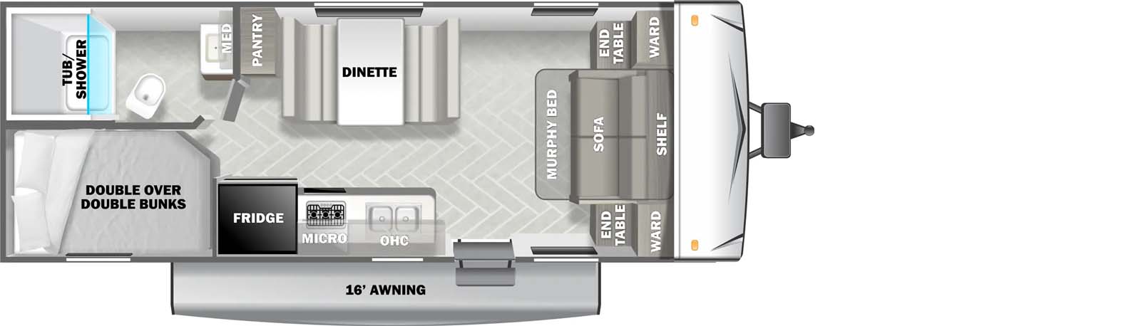 2260BHX Floorplan Image